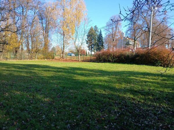 Siłownia plenerowa wraz z elementami placu zabaw i urządzeniami terapii sensorycznej