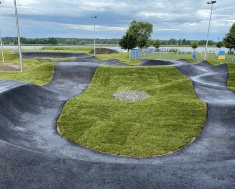 Budowa toru rowerowego Pumptrack